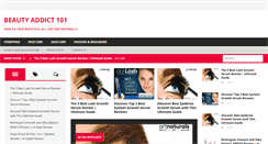 Desktop Screenshot of beautyaddict101.com